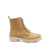 London Rag Stud Lined Lace-Up Biker Boot in Camel